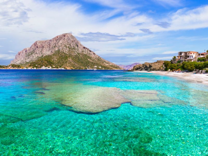 Amazing,Greece,-,Kalymnos,Island,,Dodecanese.,Beautiful,Mirties,Beach,And