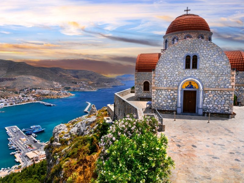 Amazing,Greece,-,Beautiful,Kalymnos,Island,,Dodecanese.,View,Of,Scenic