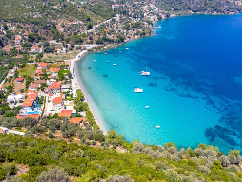 Beautiful,Kerveli,Beach,On,Samos,Island,,Greece